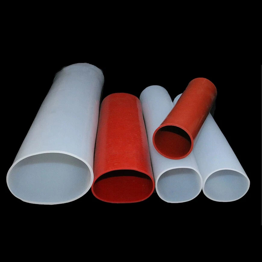 Silicone Tube Hose Pipe | OD 20–400mm | Soft Flexible High-Temp Rubber