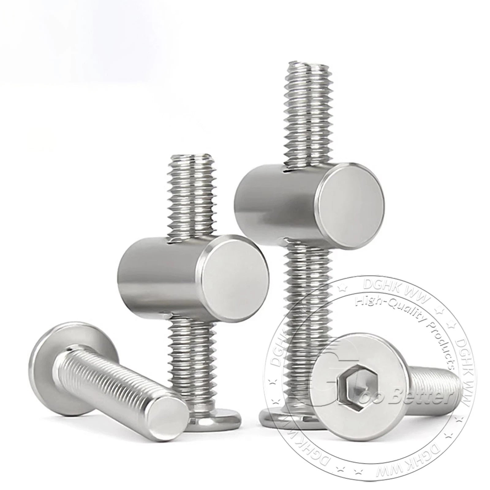 M4 M5 M6 M8 304 Stainless Steel Furniture Connecting Bolts with Barrel Nuts