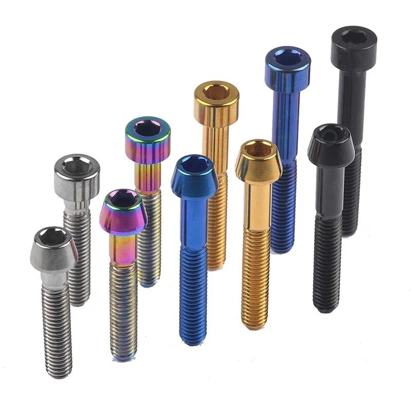 M5 Titanium Socket Head Allen Bolts – Grade 10.9, Fully Threaded, 9–60mm Lengths
