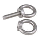 A2 Stainless Steel Eye Nuts & Eye Bolts M3–M48 | DIN 582 / DIN 444 | Metric Lifting Hardware