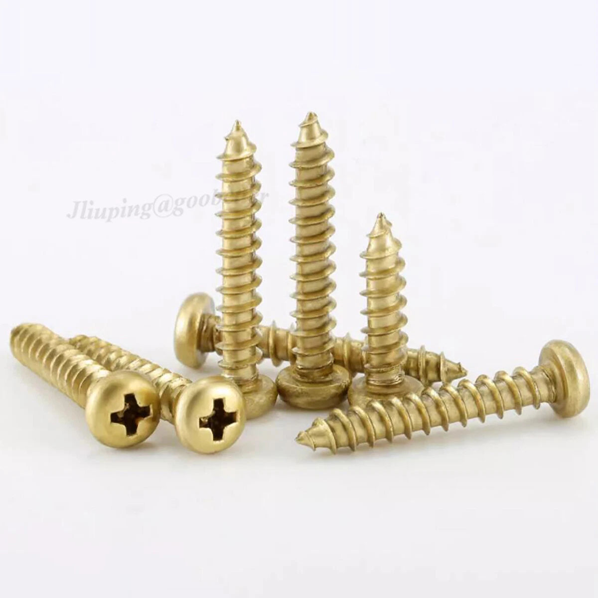 M3 M4 M5 M6 Brass Phillips Pan Head Self Tapping Screws – Solid Brass, Wood & Metal