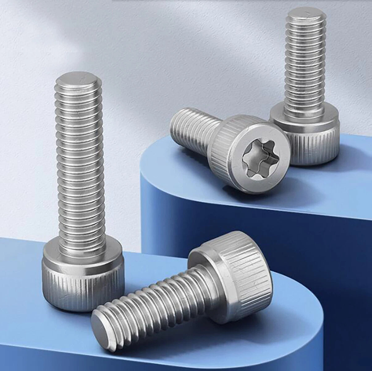 M3 M4 M5 Torx Socket Head Cap Screws – A2 Stainless Steel Security Machine Bolts (Metric, Fully Threaded)