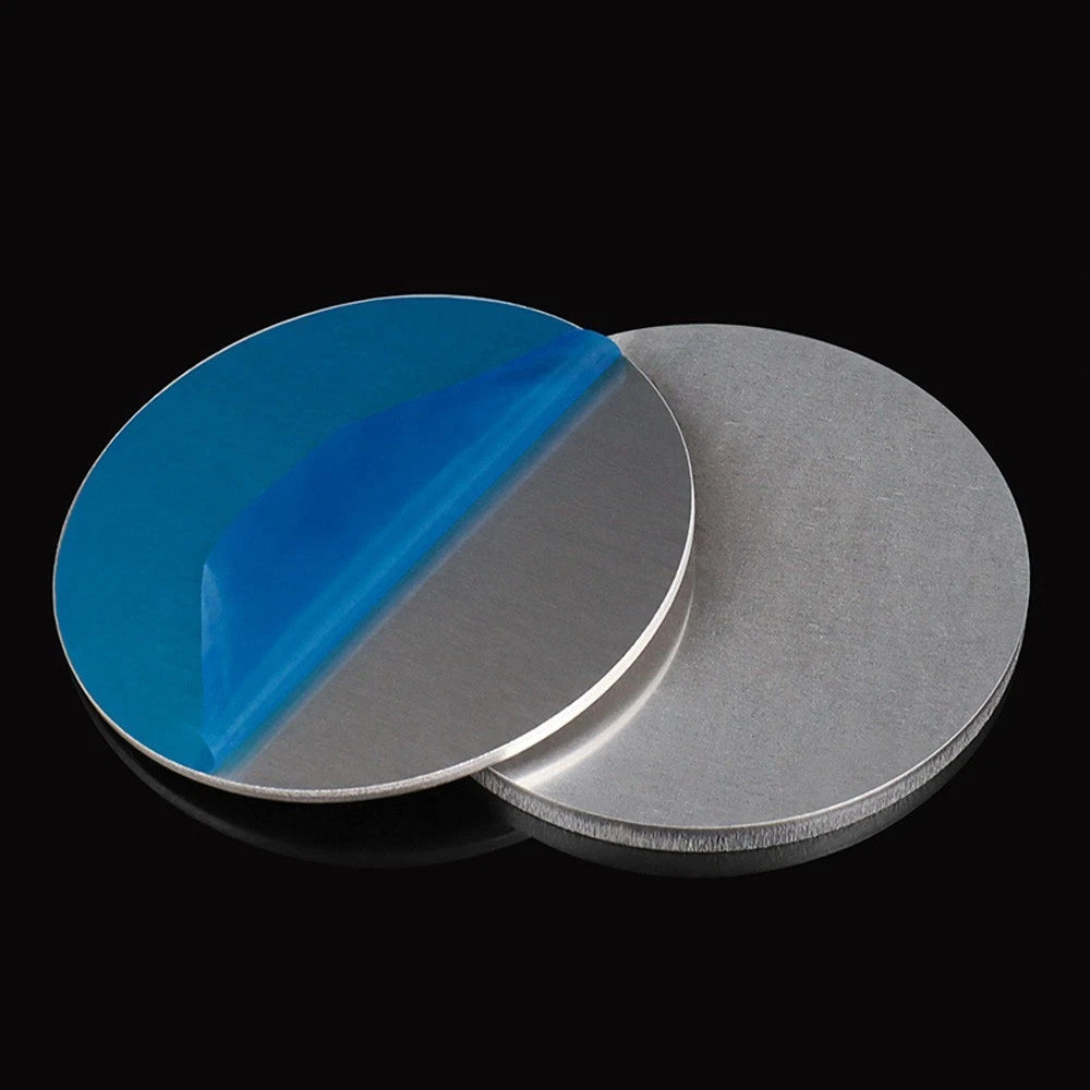 1060 Round Aluminum Sheet Disc Plate Dia 50mm-300mm Thick 1-10mm DIY Craft Model