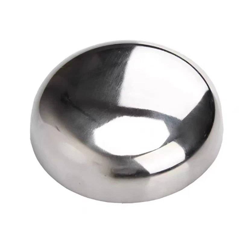 304 Stainless Steel Pipe End Cap — Welded Fitting Φ19–219mm