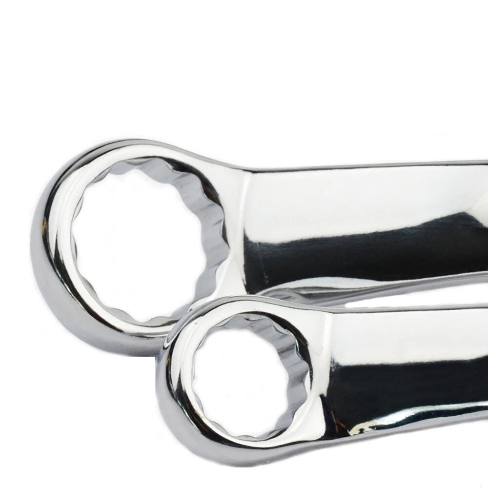 Ring Spanner Wrench 5.5mm-41mm Metric Ring Deep Double Offset High-carbon steel