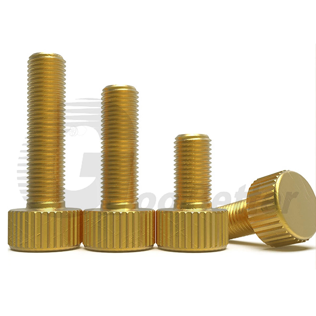 Brass Knurled Thumb Screws M2–M6 | Hand-Tighten Knob Bolts