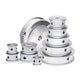 HTD-5M 42-120Teeth Timing Belt Pulley Pitch 5mm AF-type Drive Pulleys Width 16mm