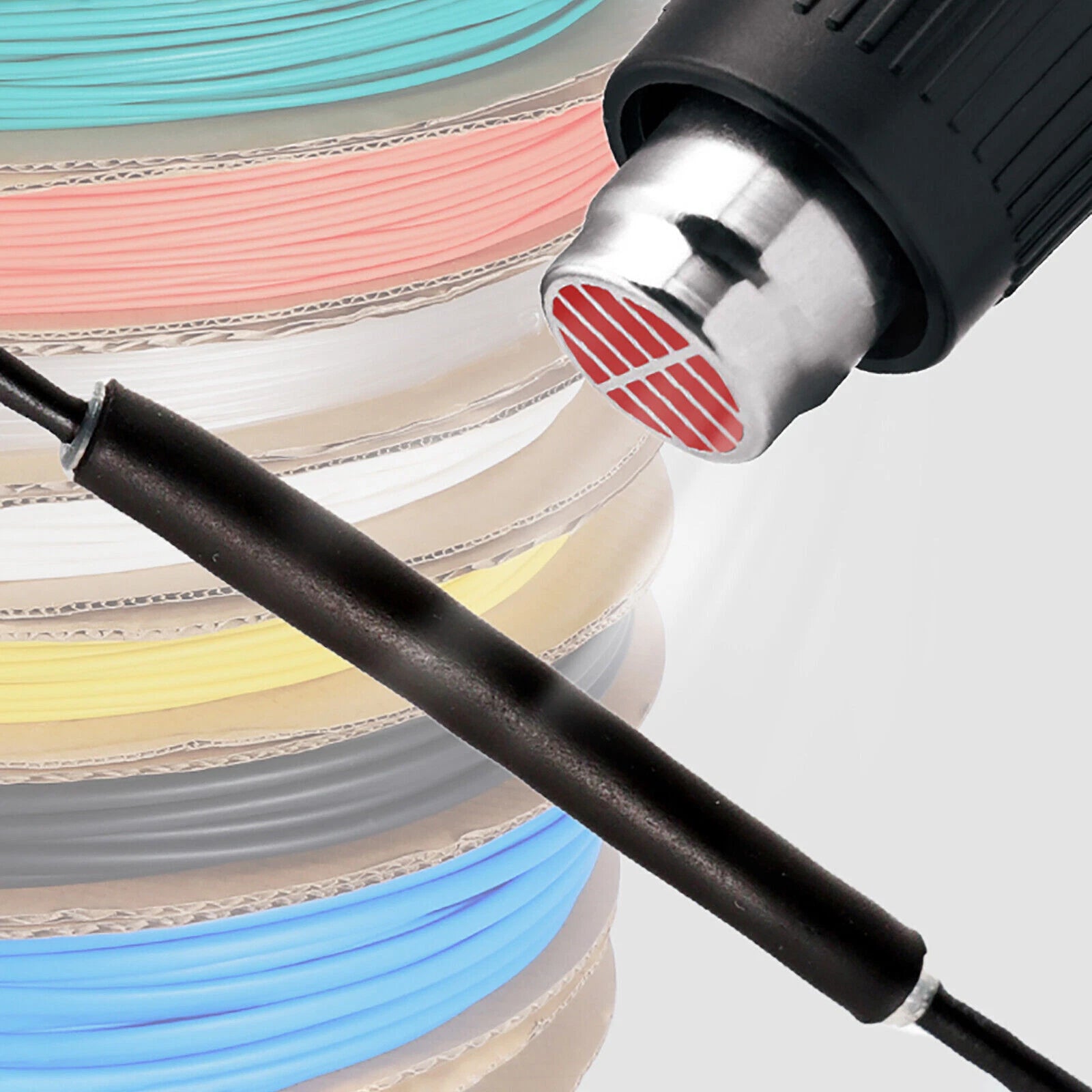 Heat Shrink Tubing 2:1 Ratio — φ25mm to φ210mm, Multiple Colors & Lengths