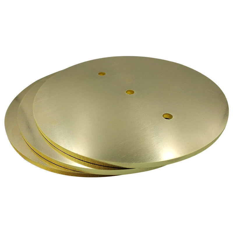 2" 4" 6" 8" Round Brass Disc Sheet Cycle Blank Discs Thick 0.8-3.0mm Customised