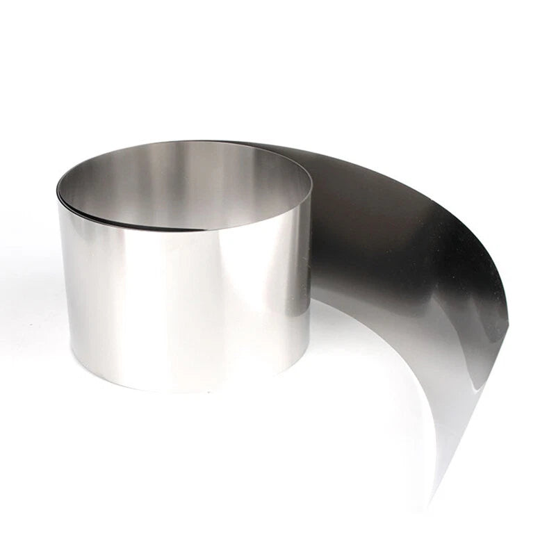 301 Stainless Steel Sheet Thin Plate Metal Foil Strip Roll Thickness 0.05-0.45mm