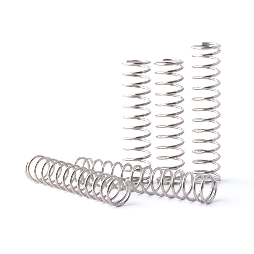 Compression Springs 304 Stainless Steel Wire Dia 0.8mm Pressure Length 5mm-305mm