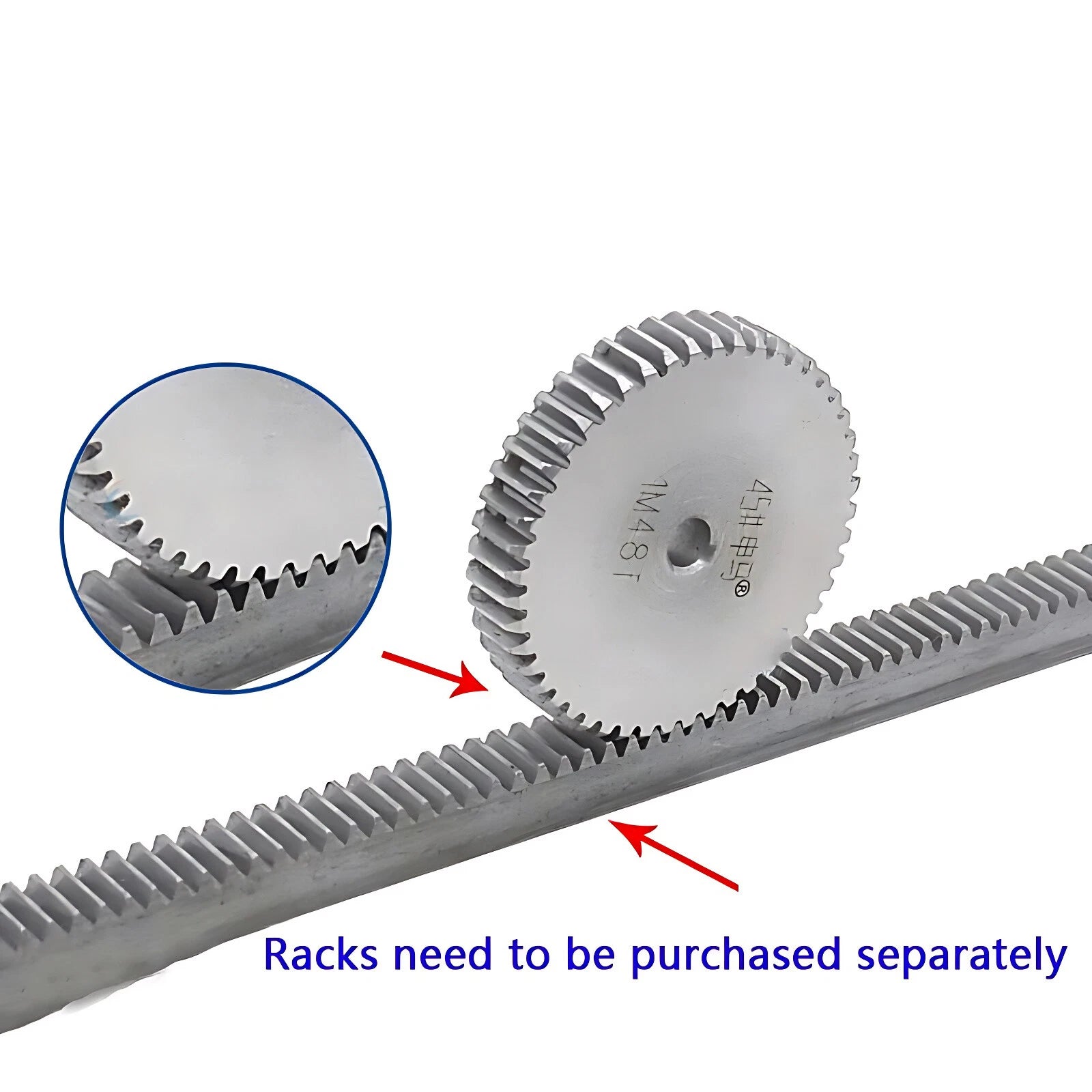 1 Mod Spur Gear Teeth 12-160 Pinion Gear Motor Dia 14-162mm 45# Steel Thick 10mm