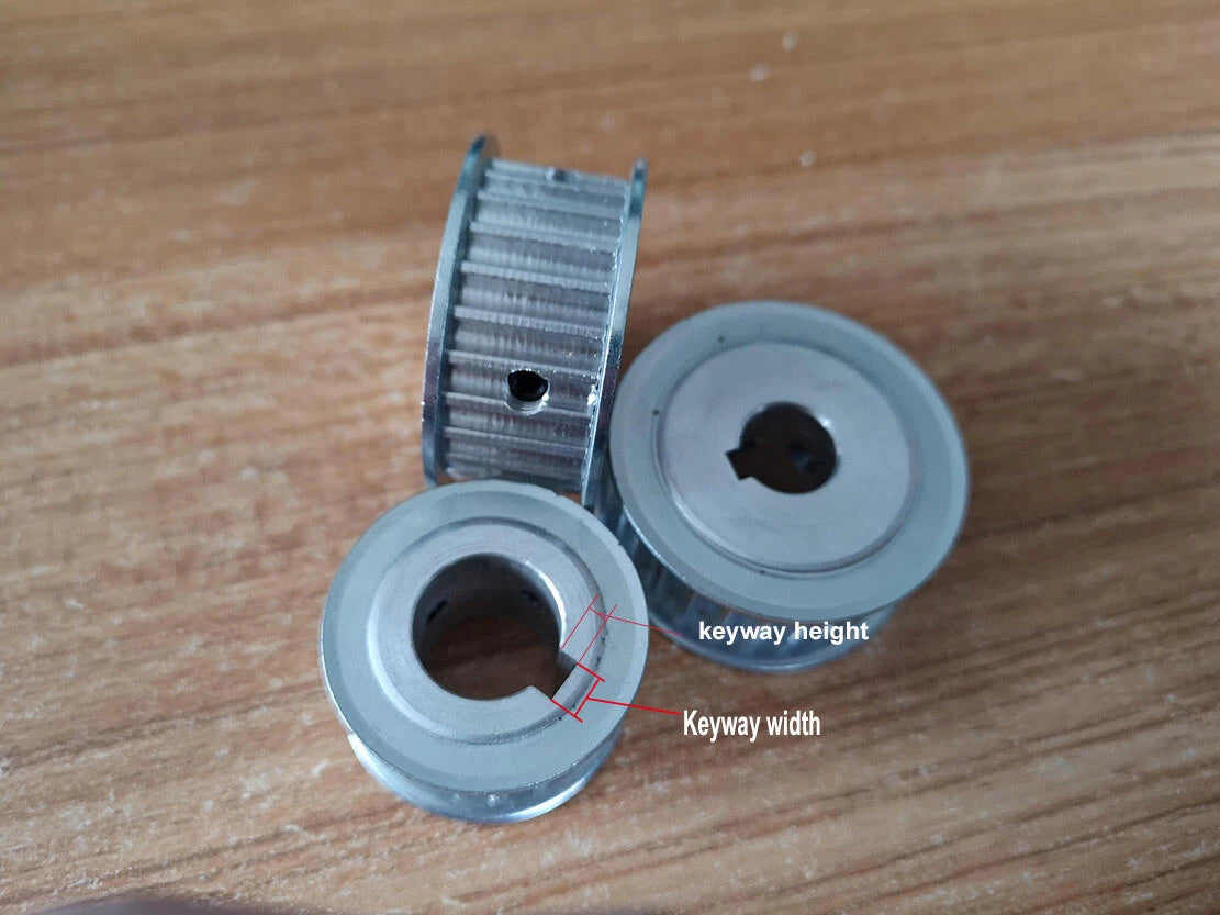 5M Pulley 10~ 14T K-type Timing Belt Pulleys Bore=4~12 mm Tooth width=11~21 mm