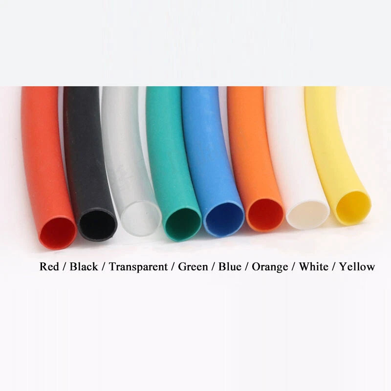 3:1 Dual-Wall Heat Shrink Tubing with Adhesive | φ1.6mm–φ65mm | 8 Colors