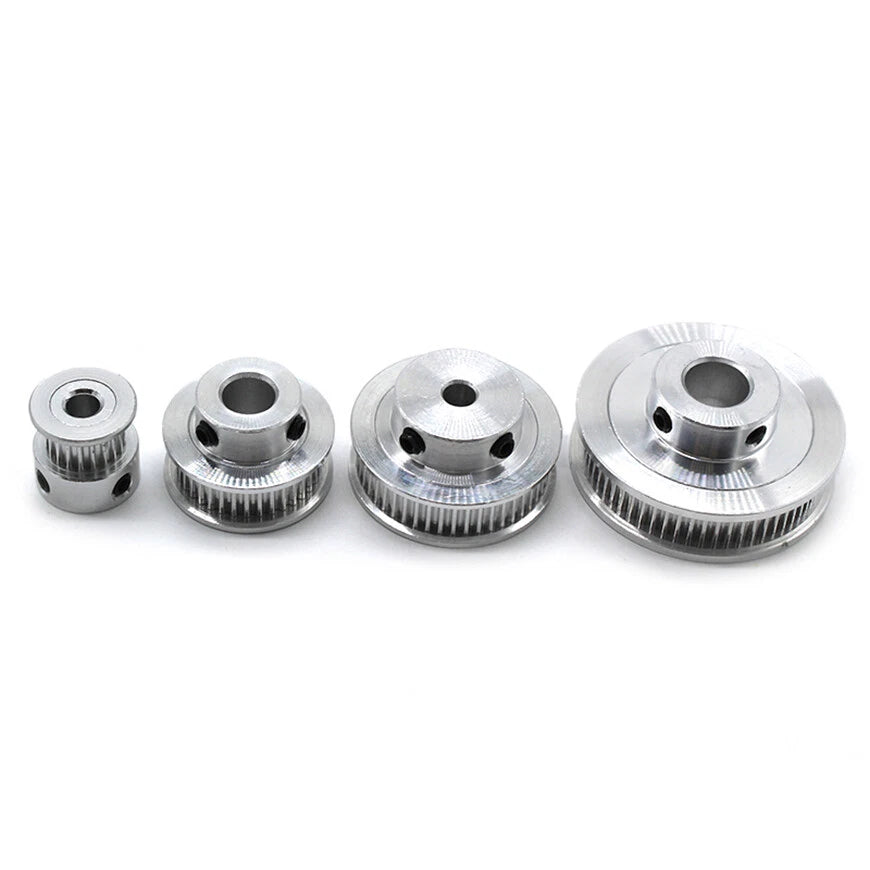 GT2 6mm Timing Belt Tooth Drive Pulley 16 20 30 32 36 40 48 60 80 Bore 5 6 8 10