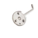 Stainless Steel Coat Hooks Robe Wall Door Dress Bathroom Clothes Hangers+Fixings