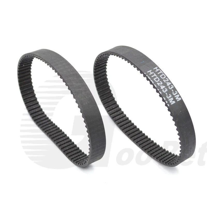 HTD 3M Closed Loop Timing Belt — 3mm Pitch, 10mm Wide | 60–194 Tooth for CNC & 3D Printer