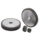 1.5 Mod Spur Gear 12T - 85T Flat Gear 45 Steel Transmission Gears OD 21-130.5mm