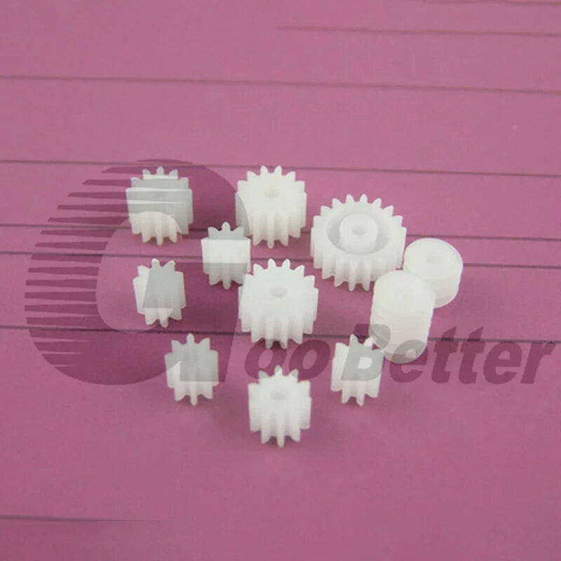 Plastic Spindle Gear Module 0.5 Mod Spur Gears for Toy Parts Car Motor Robot DIY