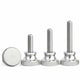 Knurled Thumb Screws A2 Stainless Steel — Hand Tighten Bolts M2 to M12