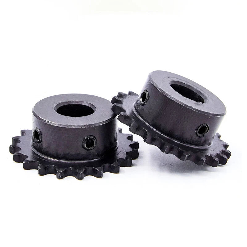 Pilot Bore Sprocket Roller Chain 17-20 Teeth Tooth Steel Chain Drive Sprocket