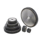 2 Mod 10T-70T Spur Gear 45# Steel Thickness 20mm Motor Pinion Transmission Gear