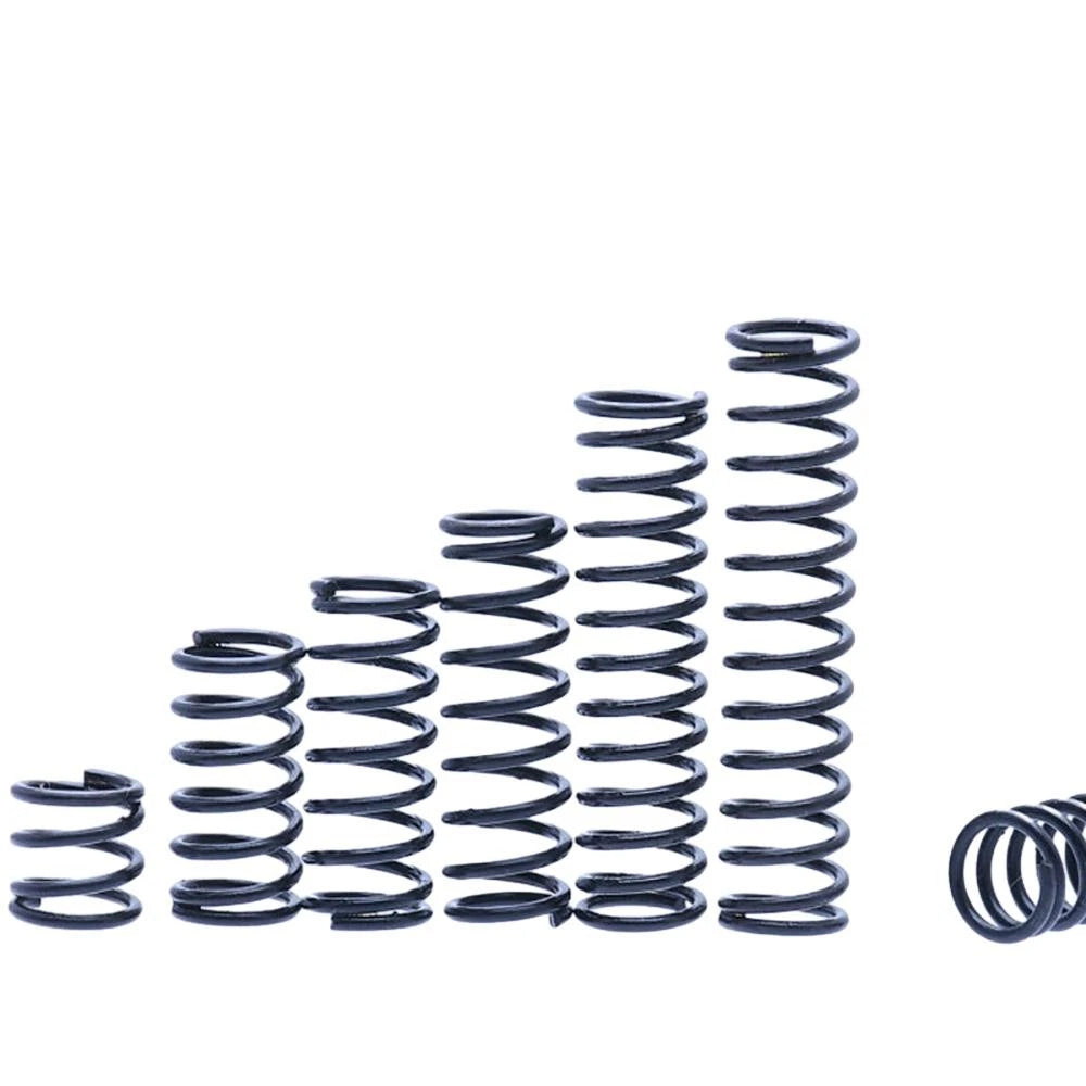 3mm Wire Dia Spring Steel Compression Springs Dia 26-40mm Length 20-100mm Black