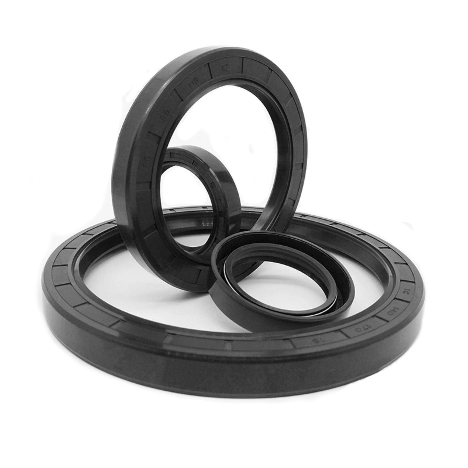 TC Double-Lipped NBR Oil Seal — 38mm ID, Nitrile Rotary Shaft Seal, Multiple OD & Heights