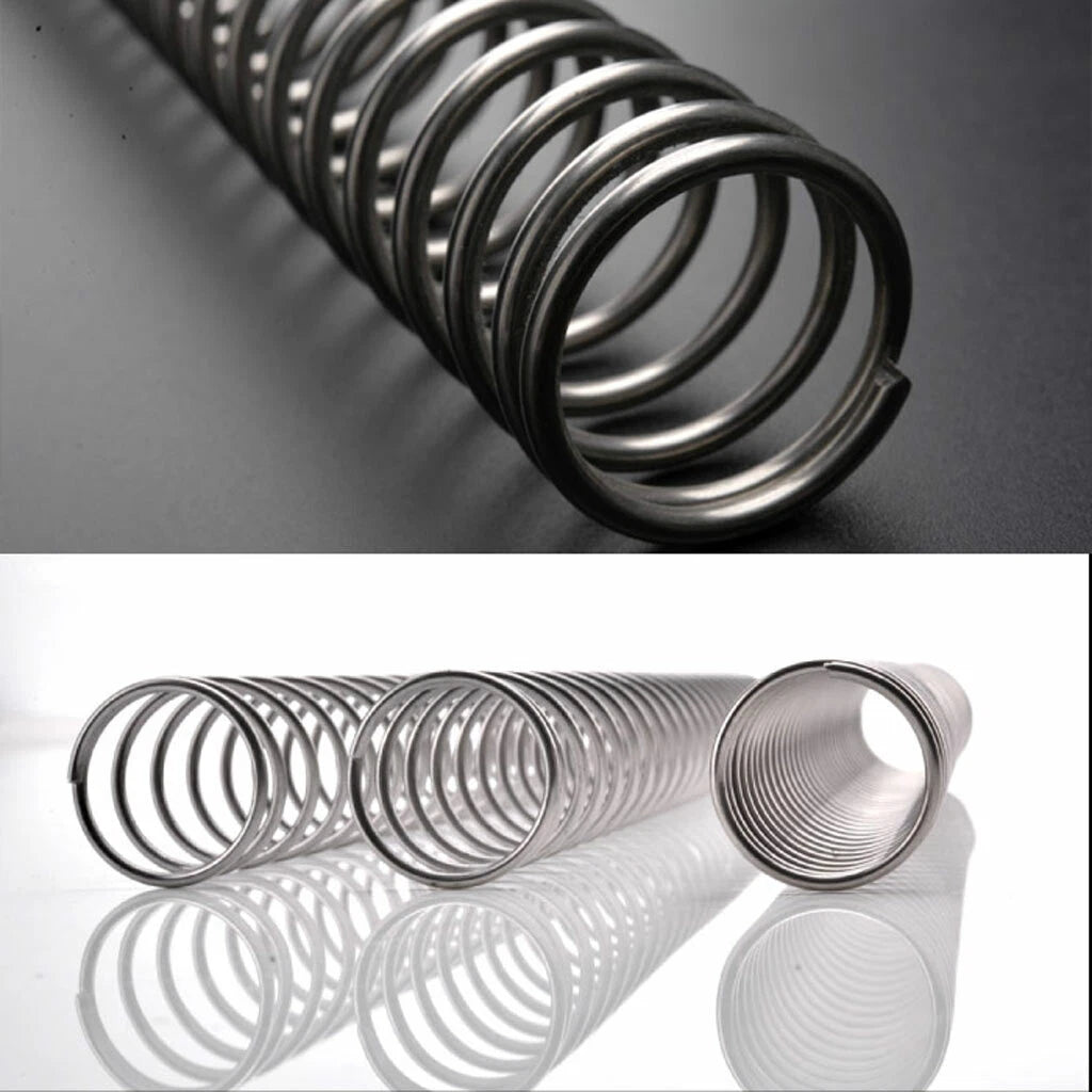 120mm Compression Spring 0.3-2mm Wire 304 Stainless Steel Pressure Springs Long