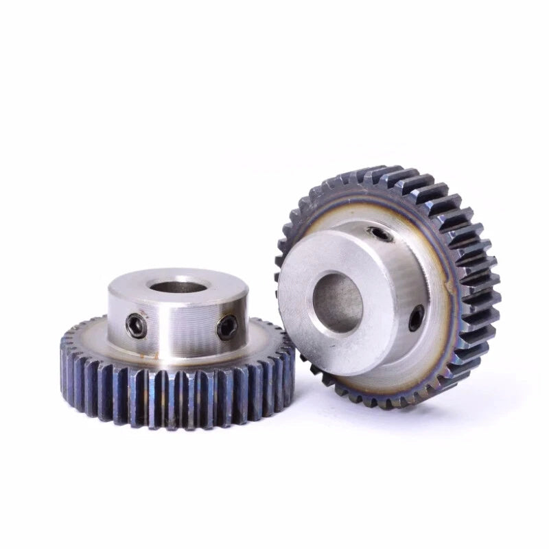 Spur Gears 1 Mod Transmission Gear With Step 45#Steel Pinion Motor Gear 90T~150T