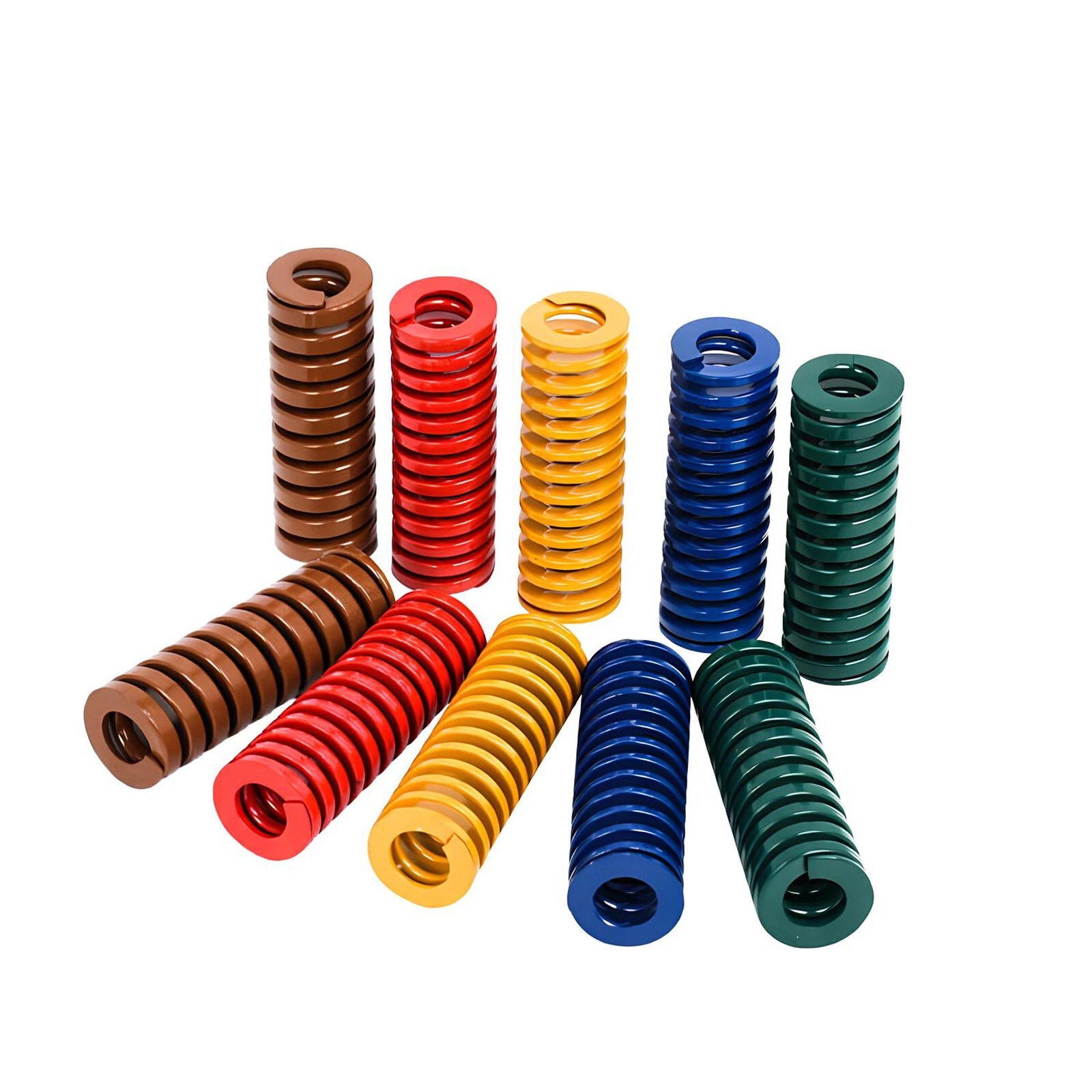 Heavy Load Duty Compression Die Spring ISO - 27-30mm Diameter & Up To 300mm Long