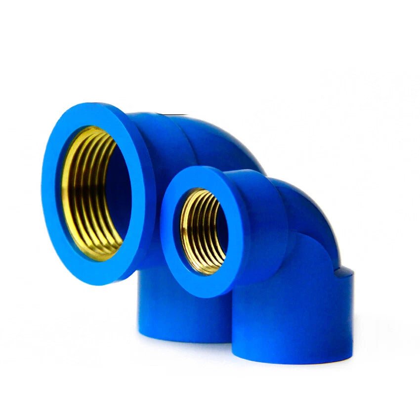 Brass Female Threaded Elbow Fittings for PVC Water Supply Pipe — 20mm to 32mm