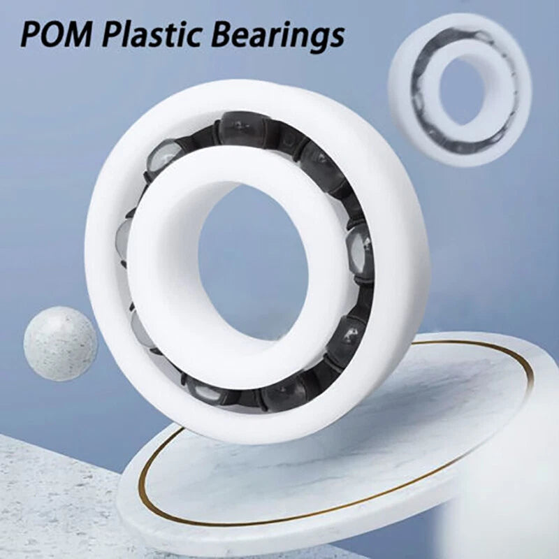 POM Plastic Bearing I.D 3-80mm Glass Balls /Deep Groove Ball Bearings Waterproof