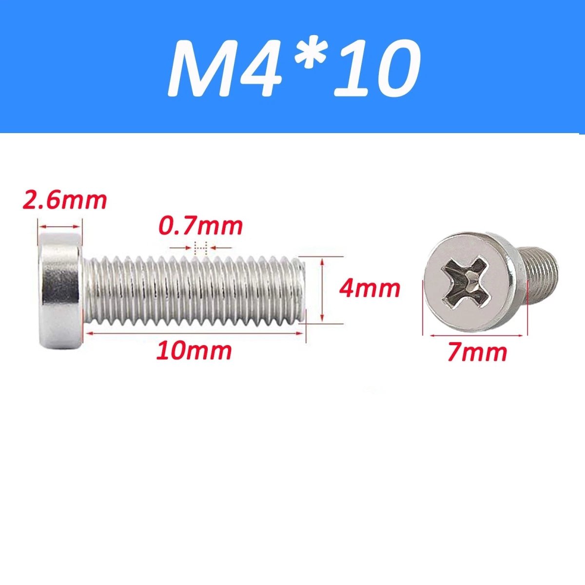 A2 Stainless Steel Torx Button Head Screws ISO 7380 - 1 | M4 M5 M6 M8 Chamfered - HomeDIYer