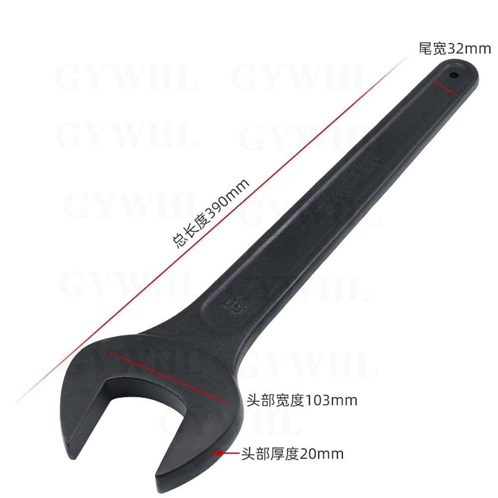 Single Open Ended Spanner Combination Wrench Impact High Carbon Steel HRC 60°