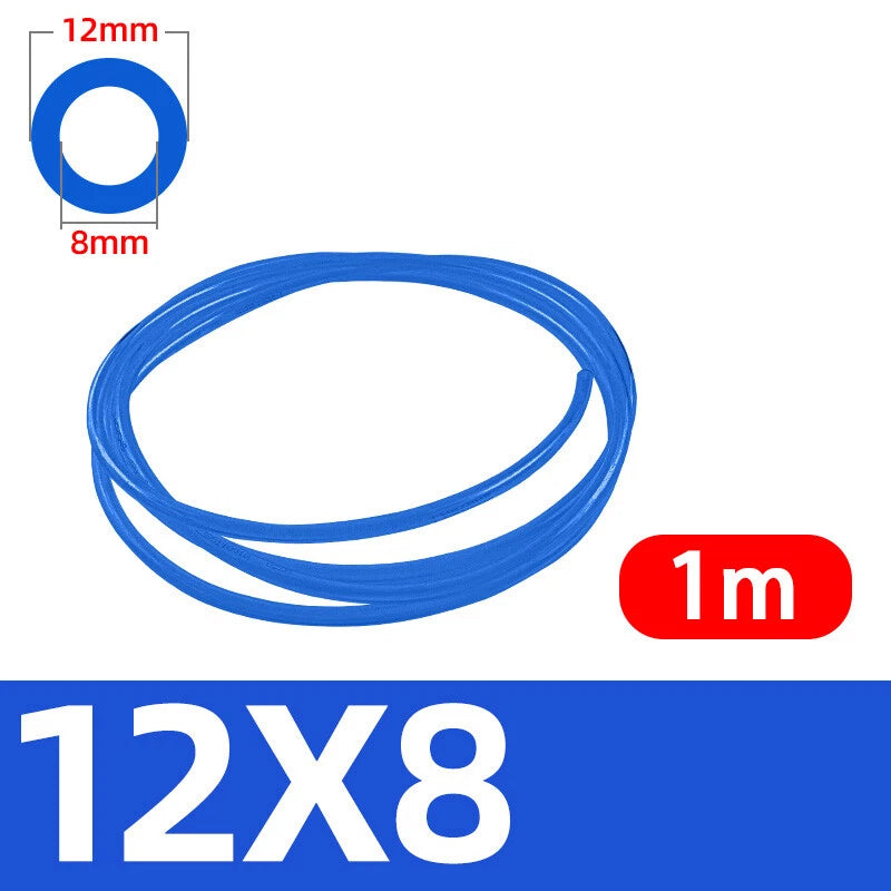 4- 16mm Nylon Pneumatic Push Fit Connector Tube Pipe Joiner Air Water Lines Hose