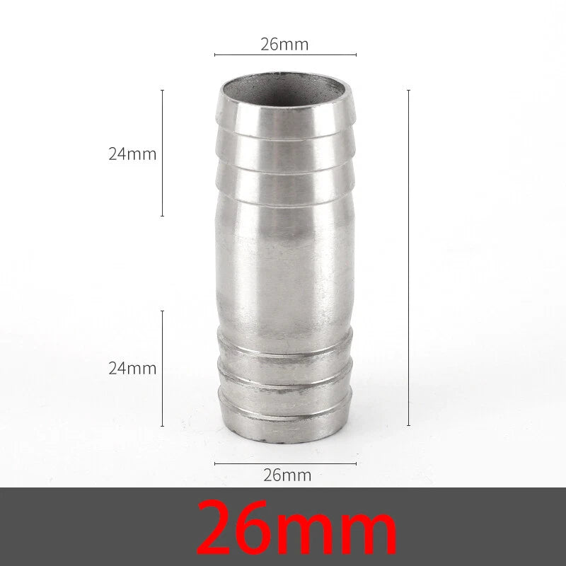 Stainless Steel T Joiner Various Piece Fuel Hose Gas Joiner Tee Connector 6-41mm