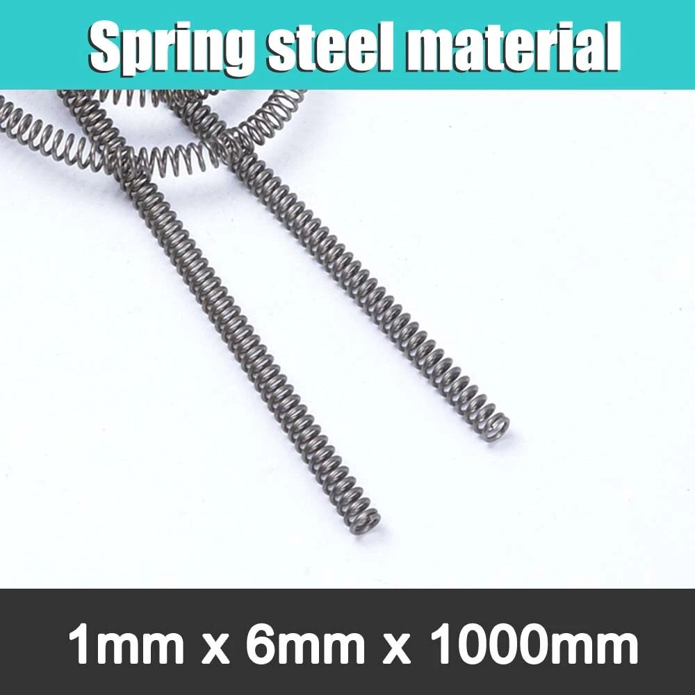 1000mm length Spring Stee Wire 0.3mm-6mm ,OD 6mm-60mm Compression Spring 1 Meter