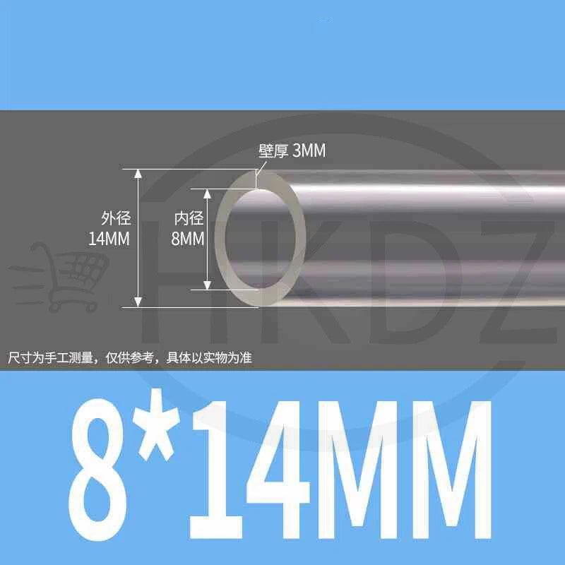 Clear PVC Hose Pipe Tube – Flexible Plastic Tubing for Water, Air, Pond & Aquarium