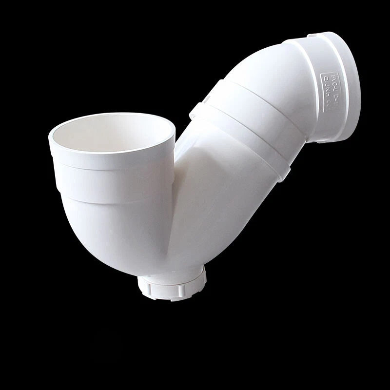 PVC Drain Pipe Connector Inspection Port Drainage Tube Fittings Reducer Adapters