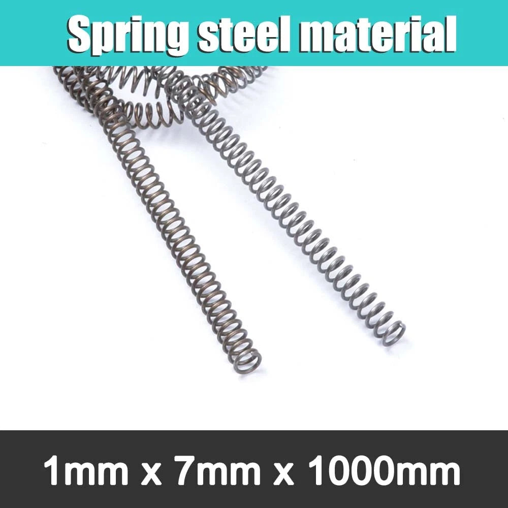 1000mm length Spring Stee Wire 0.3mm-6mm ,OD 6mm-60mm Compression Spring 1 Meter