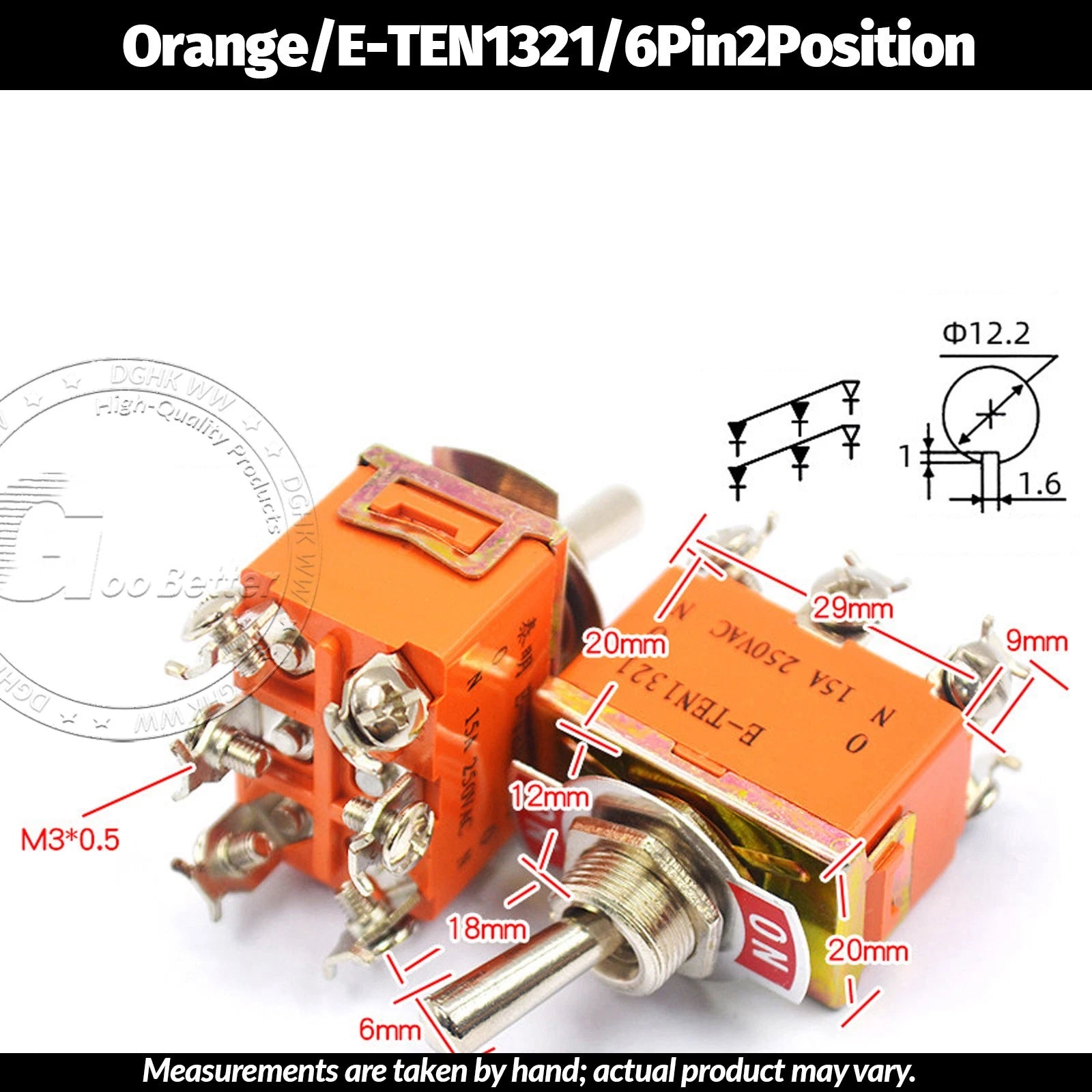 Miniature Toggle Switch — SPST/SPDT, 2–12 Pin, MTS/E-TEN/RLS Series, 79 Types