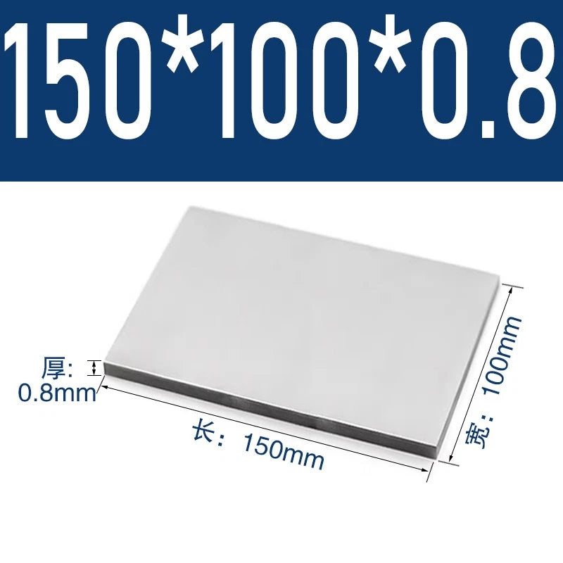 304 Stainless Steel Sheet Plate 0.3mm 0.5mm 0.8mm 1mm 2mm 3mm 4mm 5mm Thick