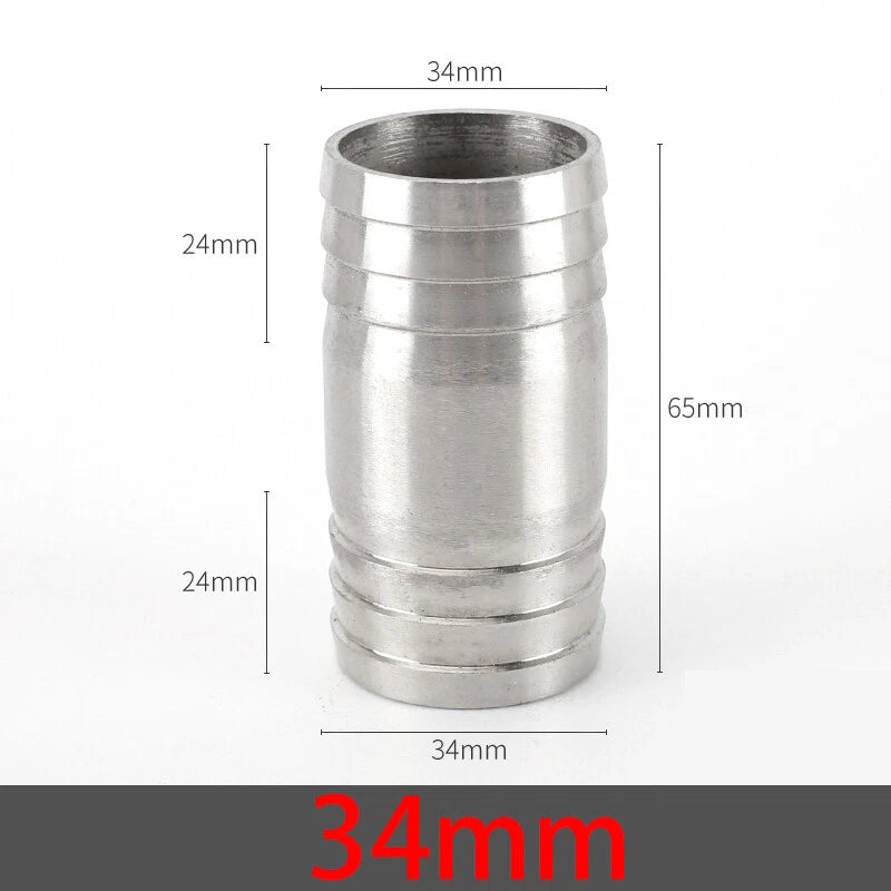 Stainless Steel T Joiner Various Piece Fuel Hose Gas Joiner Tee Connector 6-41mm