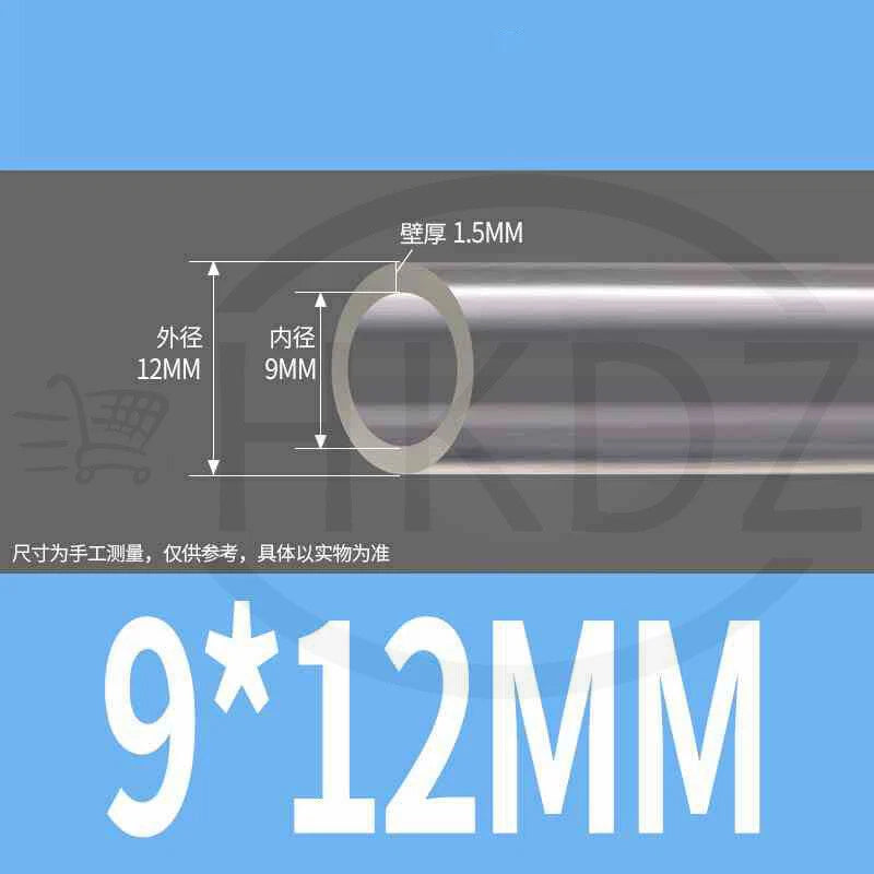 Clear PVC Hose Pipe Tube – Flexible Plastic Tubing for Water, Air, Pond & Aquarium