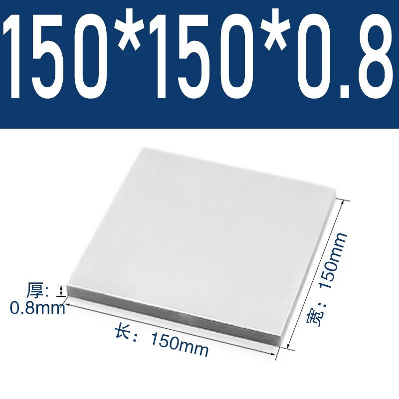 304 Stainless Steel Sheet Plate 0.3mm 0.5mm 0.8mm 1mm 2mm 3mm 4mm 5mm Thick