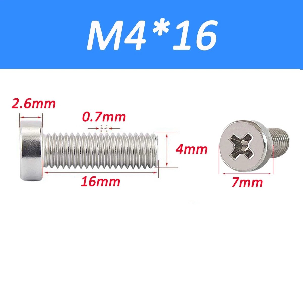 A2 Stainless Steel Torx Button Head Screws ISO 7380 - 1 | M4 M5 M6 M8 Chamfered - HomeDIYer
