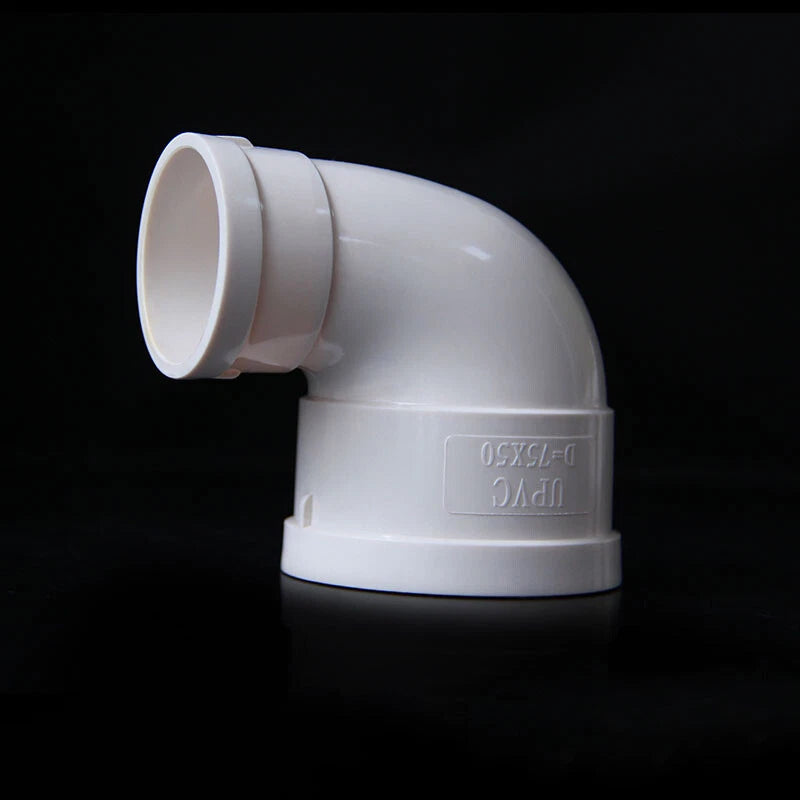 PVC Drain Pipe Connector Inspection Port Drainage Tube Fittings Reducer Adapters