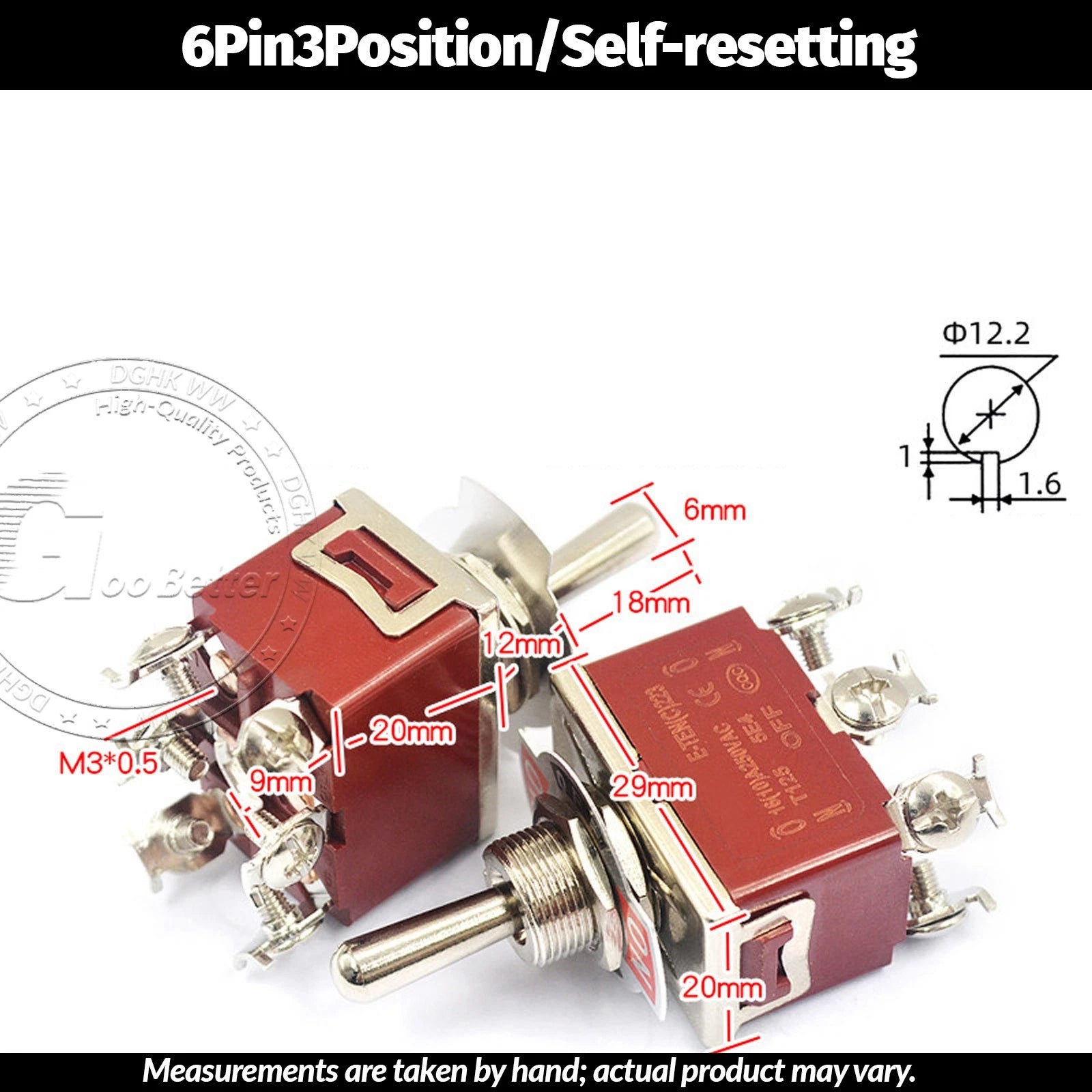 Miniature Toggle Switch — SPST/SPDT, 2–12 Pin, MTS/E-TEN/RLS Series, 79 Types