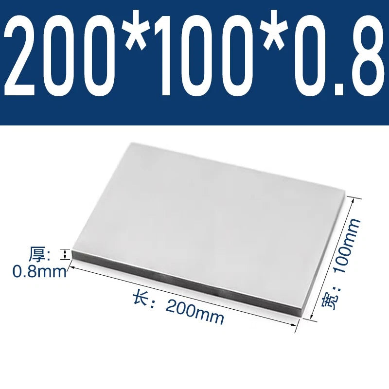304 Stainless Steel Sheet Plate 0.3mm 0.5mm 0.8mm 1mm 2mm 3mm 4mm 5mm Thick